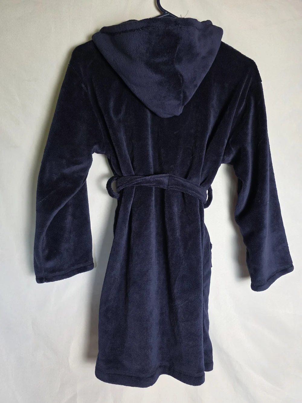 GAP Kids NWT Navy Hooded Bath Robe Size 10 Flame Resistant